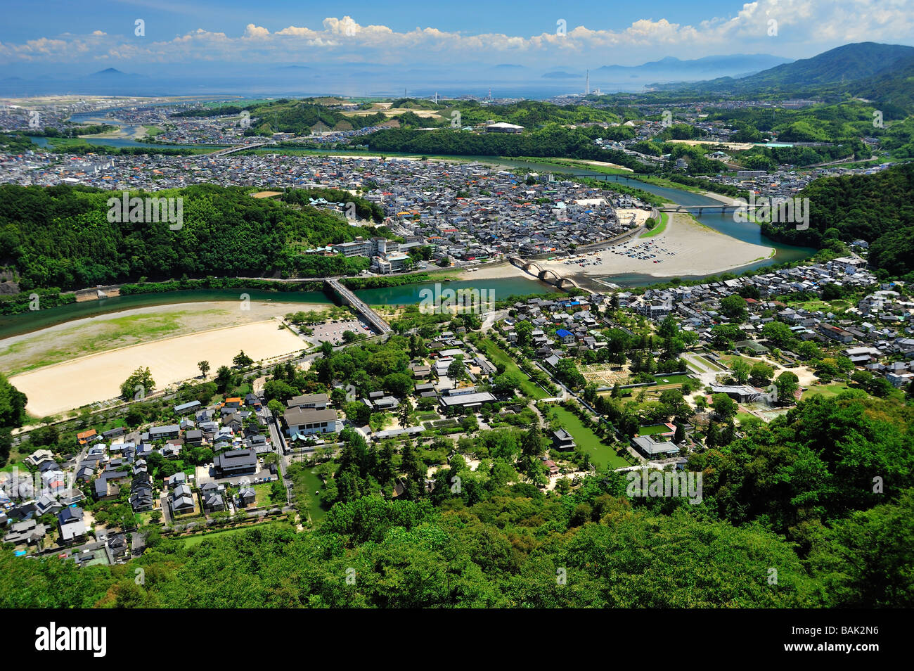 Iwakuni, Präfektur Yamaguchi, Chugoku, Honshu, japan Stockfoto