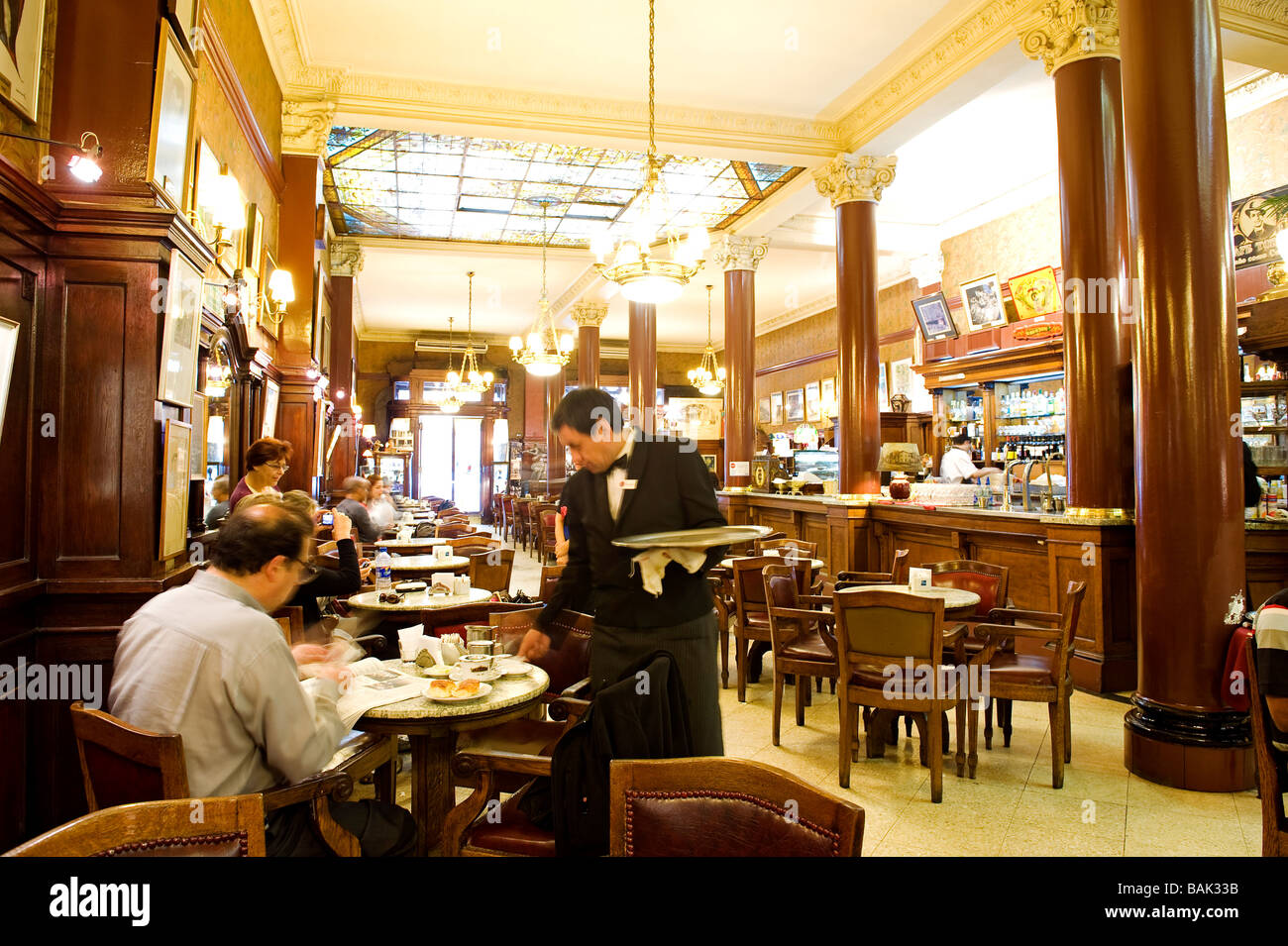 Argentinien, Buenos Aires, Tortini Cafe Stockfoto