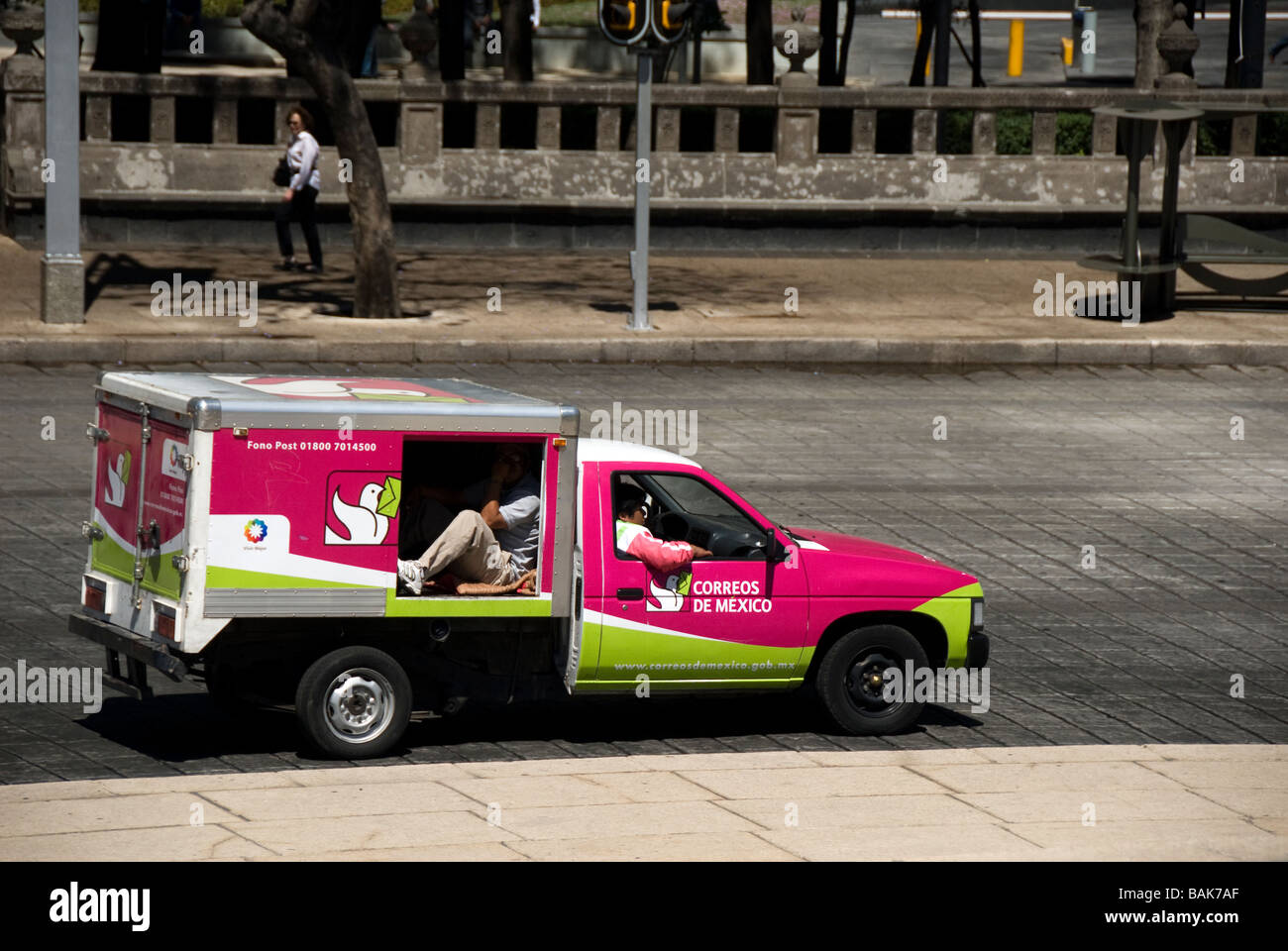 Postoffice Auto, Postzustellung, Mexico City, Mexiko Stockfoto