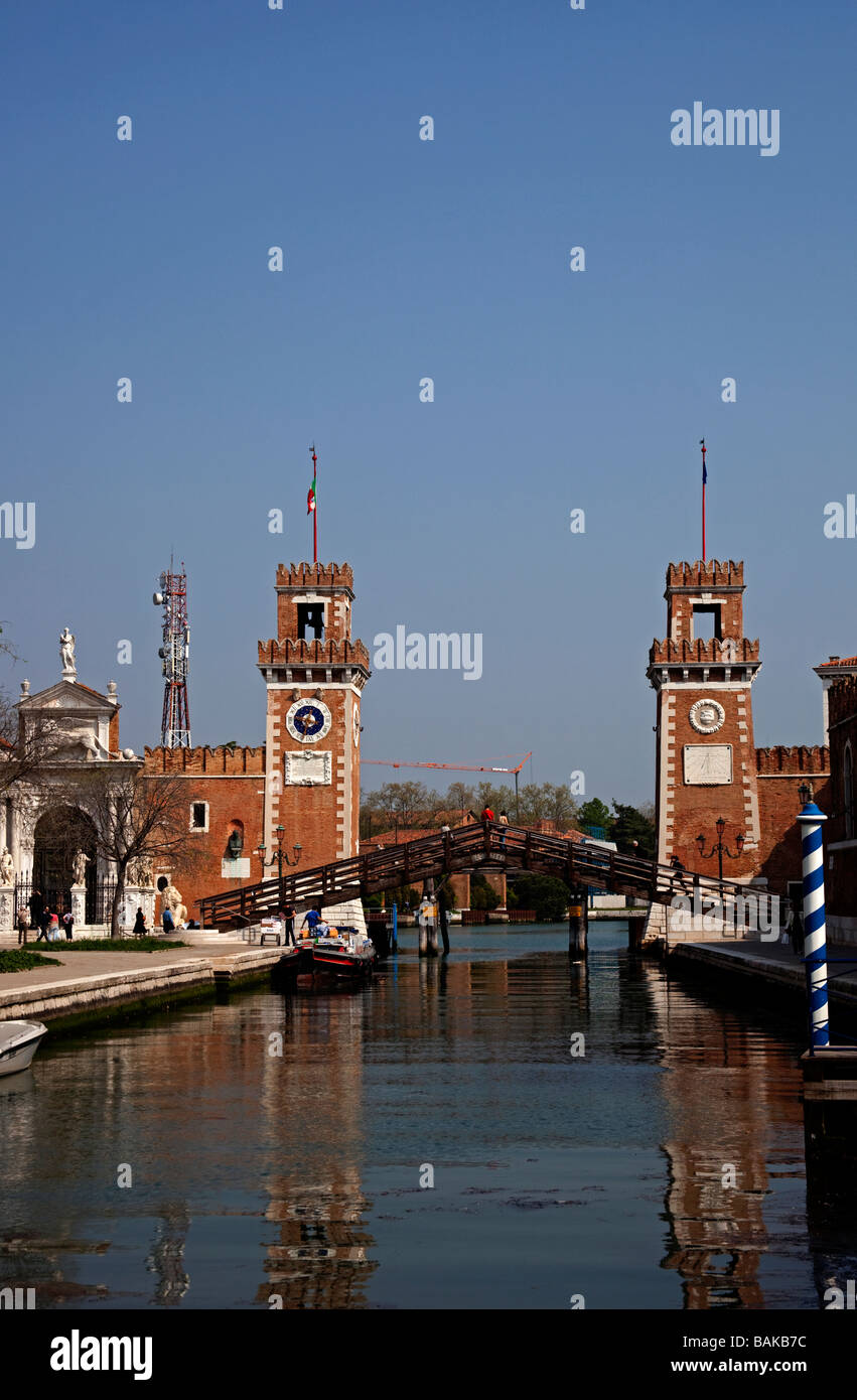 Museo Storico Marine Arsenale Venedig Italien Stockfoto
