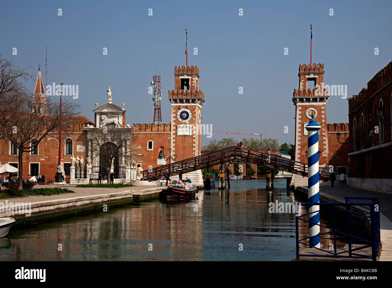 Museo Storico Marine Arsenale Venedig Italien Stockfoto