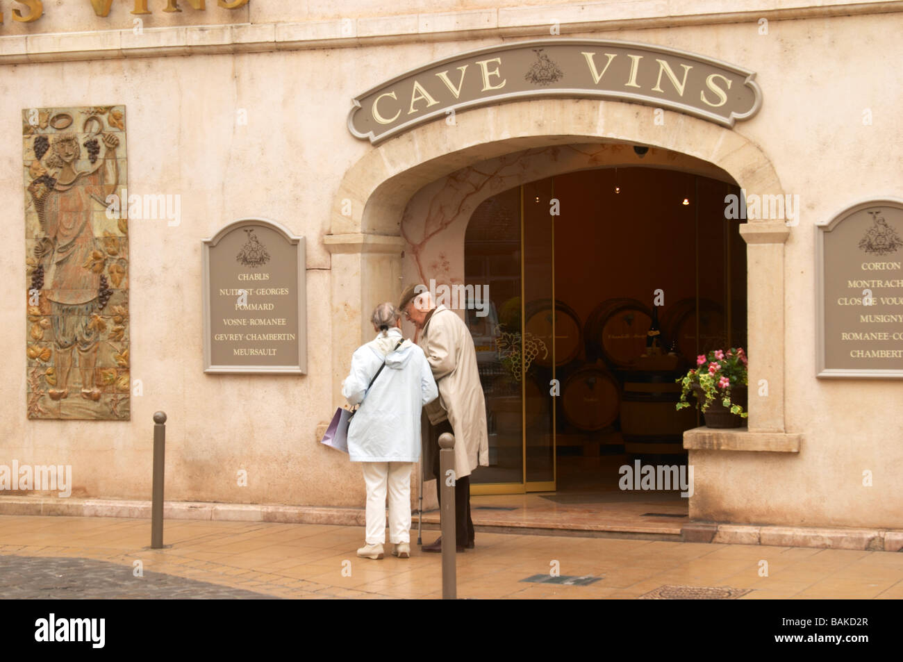 Domaine des Vins Beaune Côte de Beaune Burgund Frankreich Stockfoto
