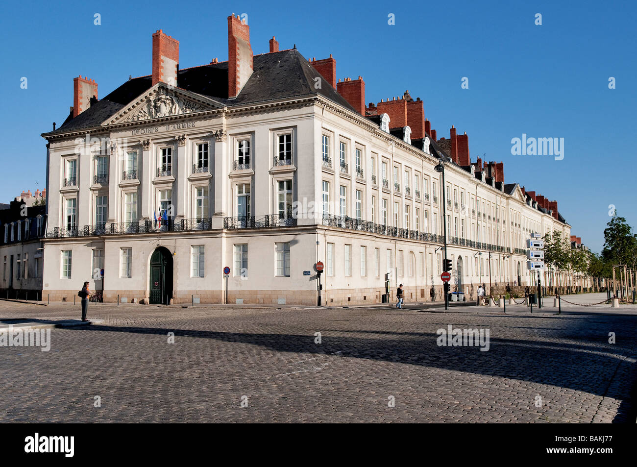 Frankreich, Loire-Atlantique, Nantes, Place du Marechal Foch Stockfoto