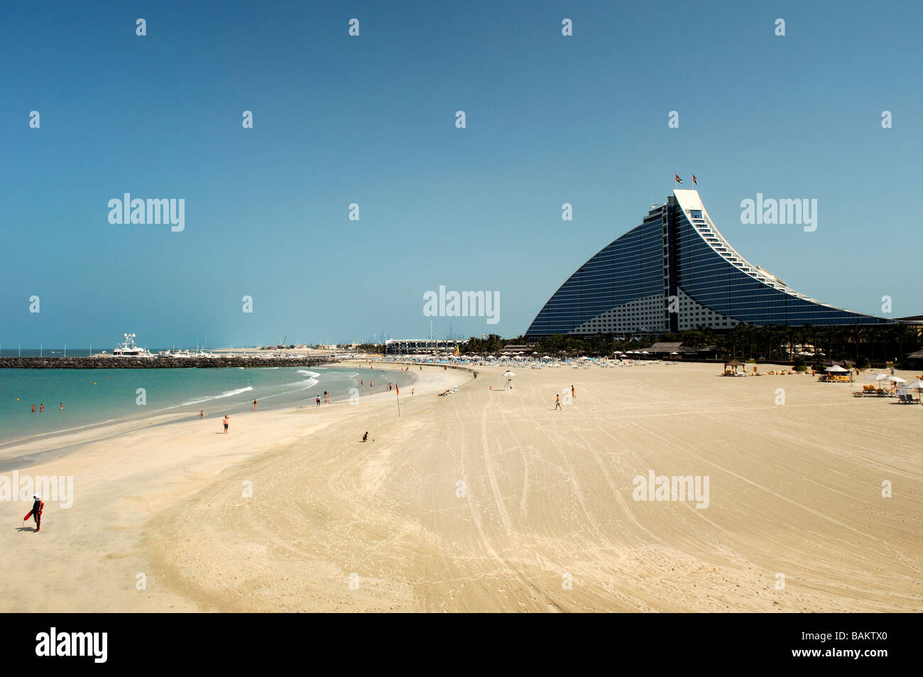 Jumeirah Beach Hotel Stockfoto
