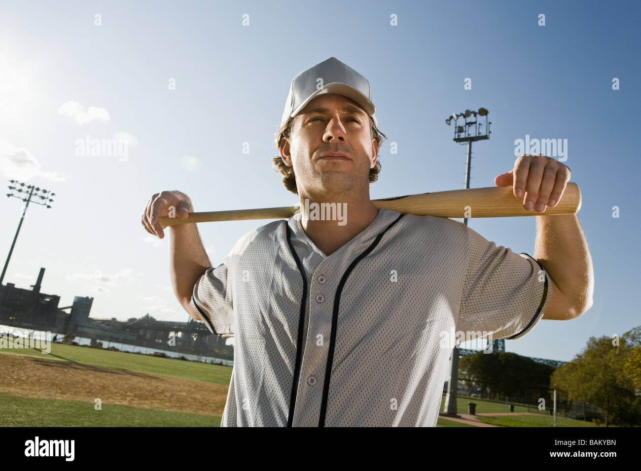 Baseball-Teig Stockfoto