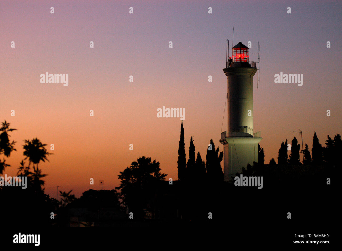 Faro colonia del sacramento Stockfoto