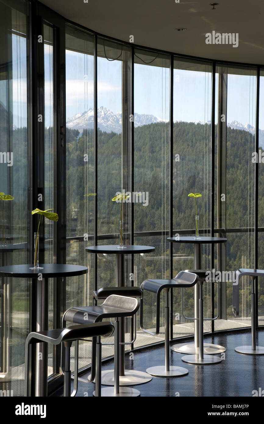 BERGISEL SPRUNGSCHANZE, ZAHA HADID, INNSBRUCK, ÖSTERREICH Stockfoto