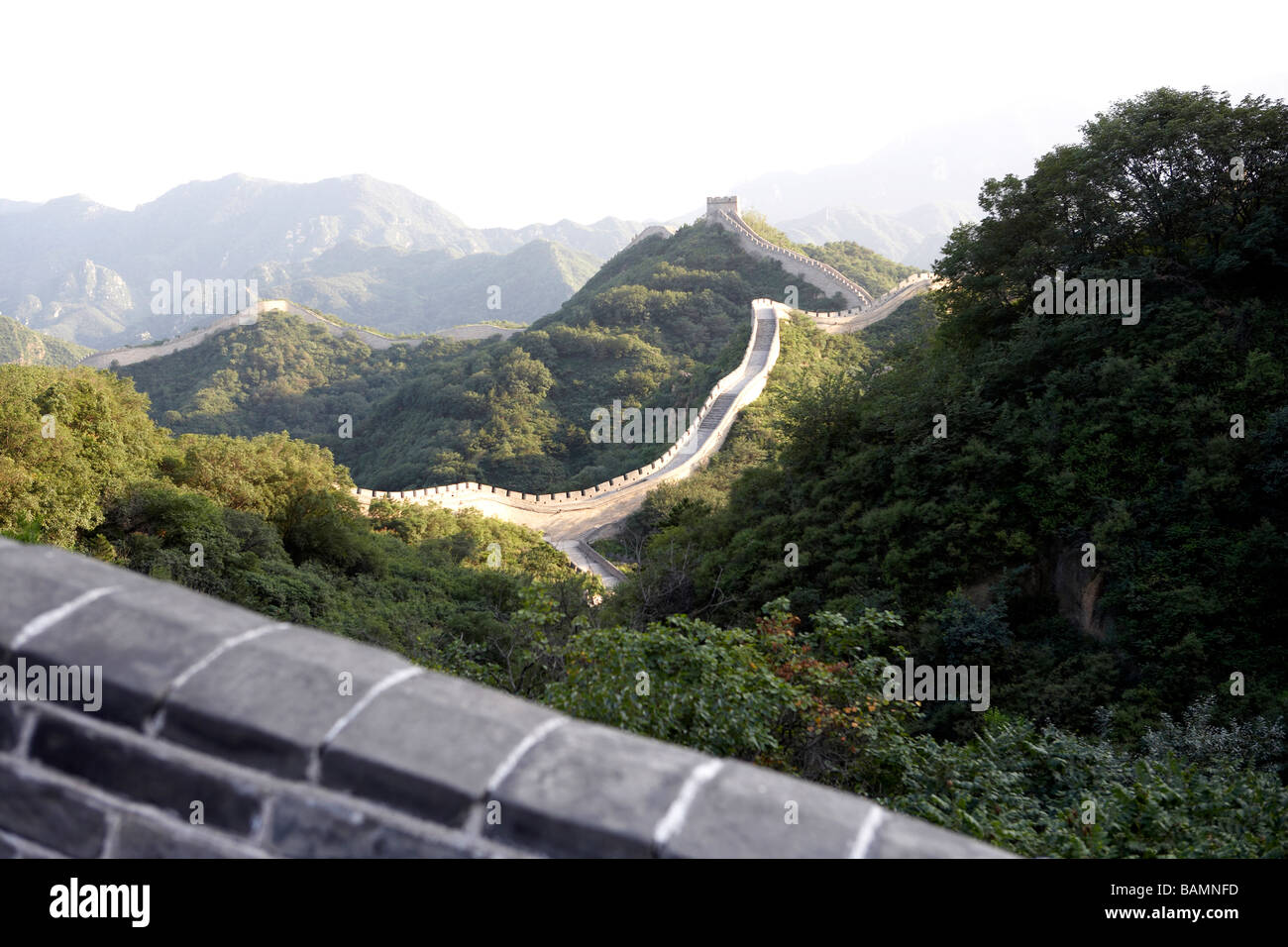 Die große Mauer von China Stockfoto