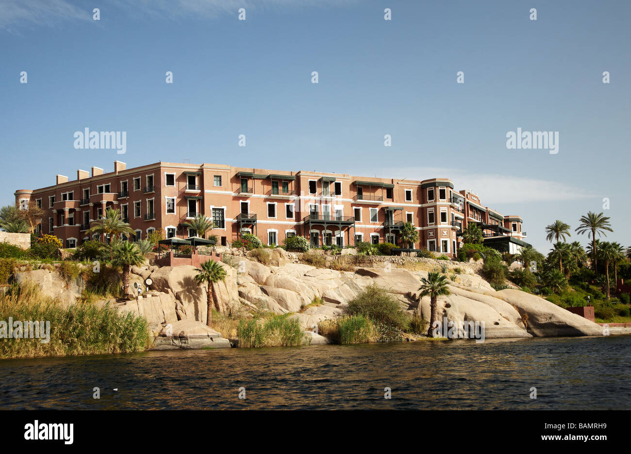 Old Cataract Hotel, Assuan, Ägypten Stockfoto