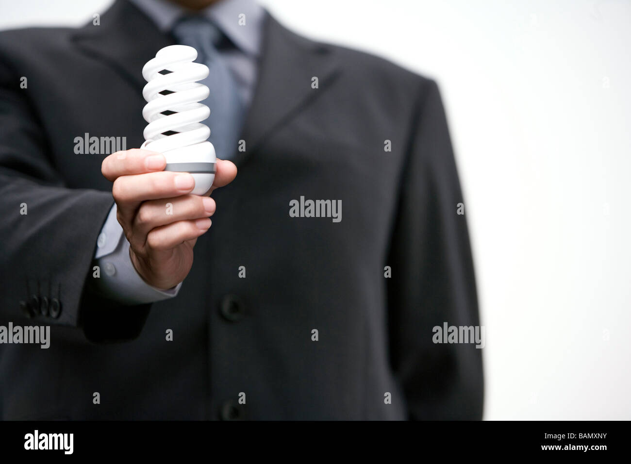 Energie-Einsparung Stockfoto