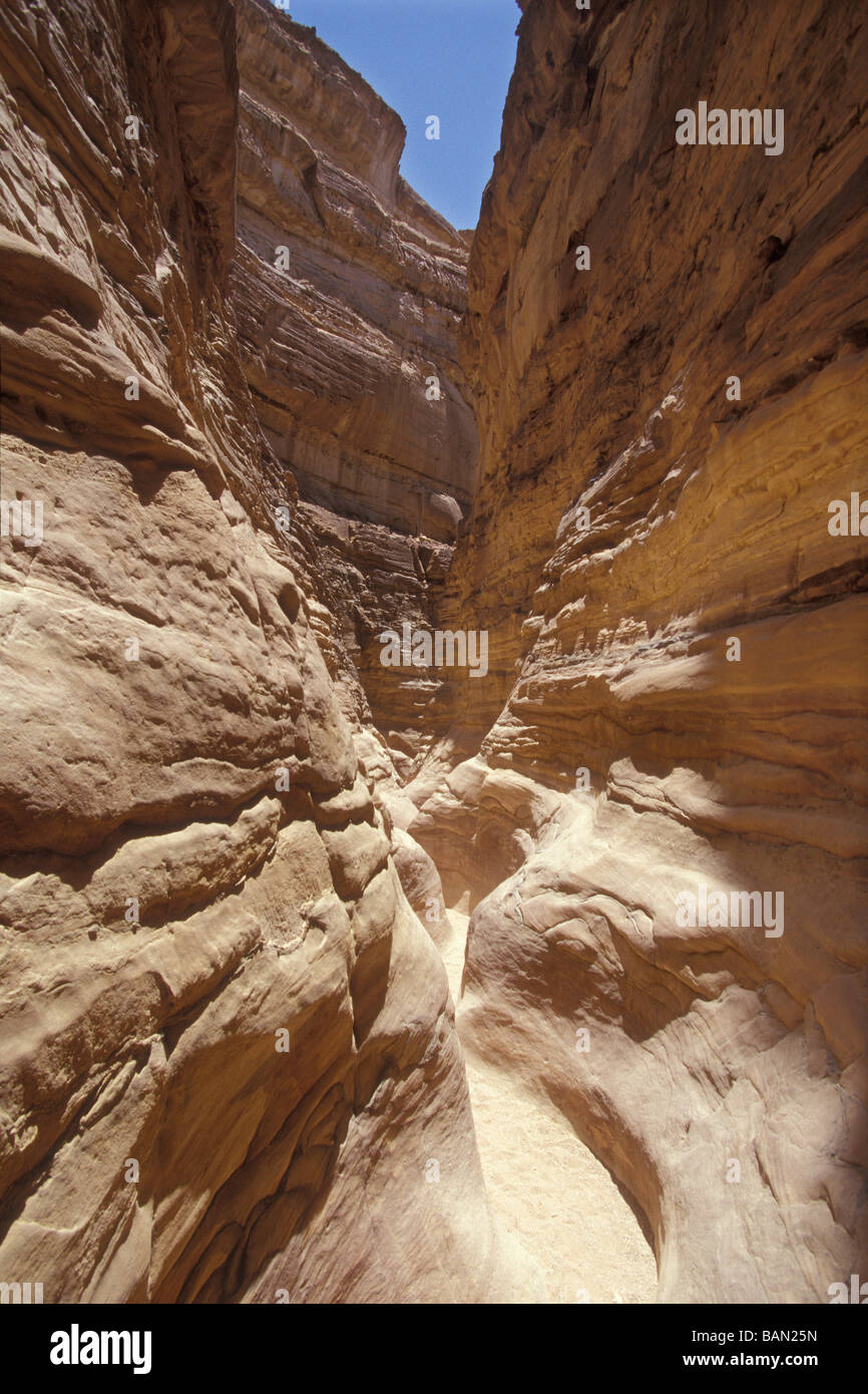 Colored Canyon-Sinai-Ägypten Stockfoto