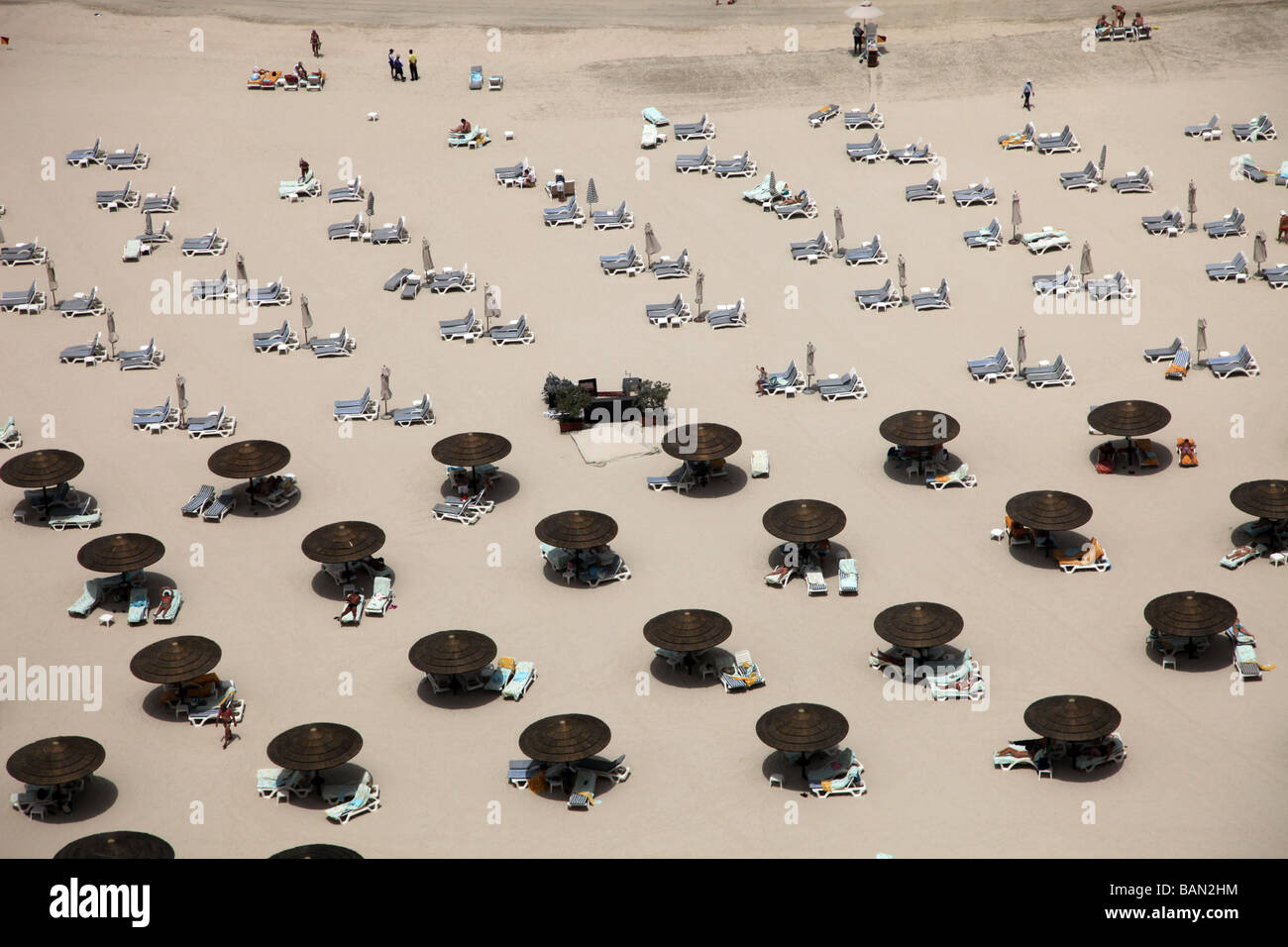 Strand von Jumeirah Beach Hotel Dubai Emirate Stockfoto