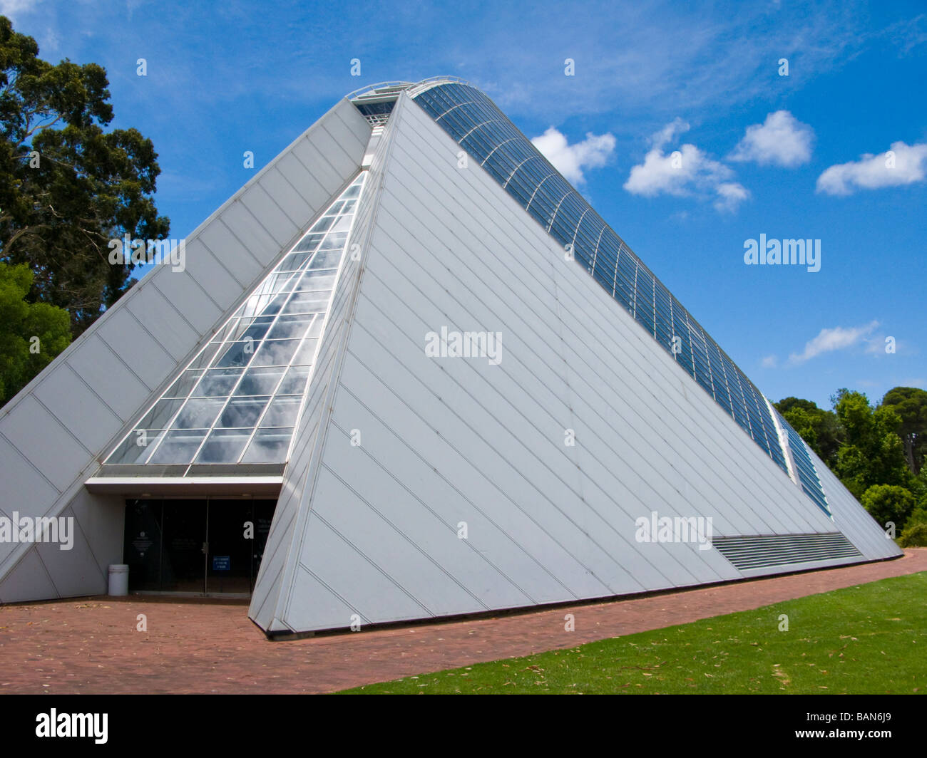 Das Glas Haus Adelaide Botanic Gardens Südaustralien Stockfoto