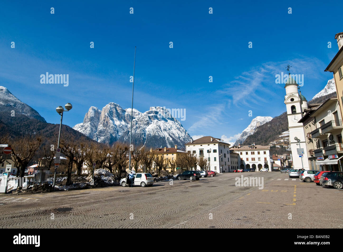 Agordo Provinz Belluno-Italien Stockfoto