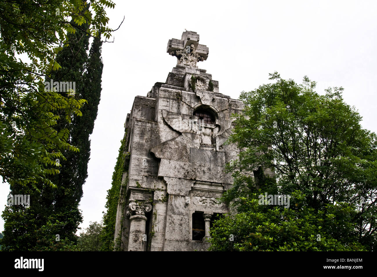 Monumentale Friedhof von Staglieno Genua Italien Stockfoto