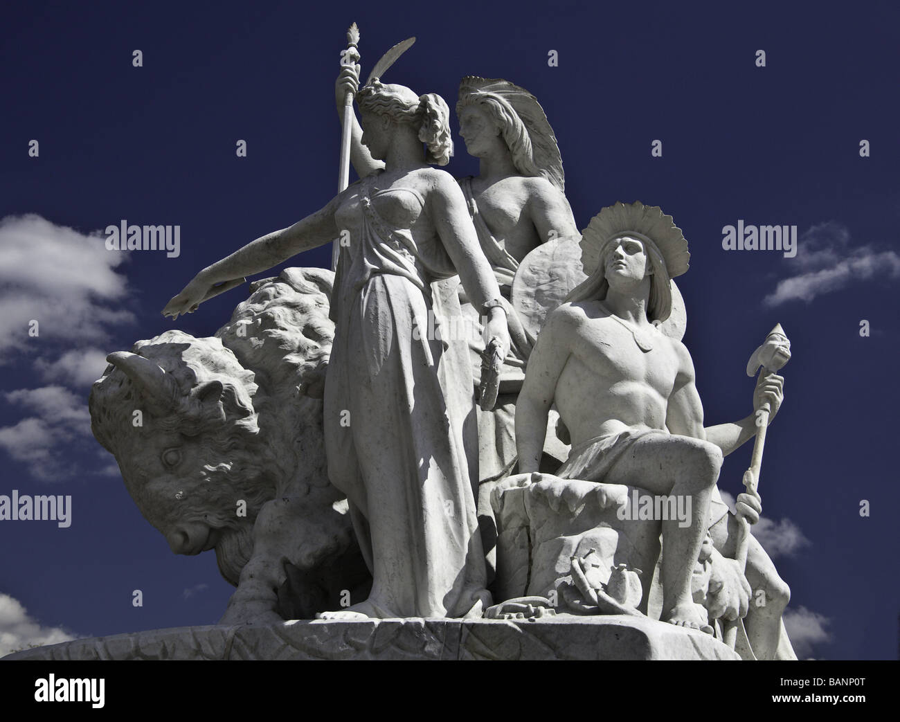 Albert Memorial, London, UK Stockfoto