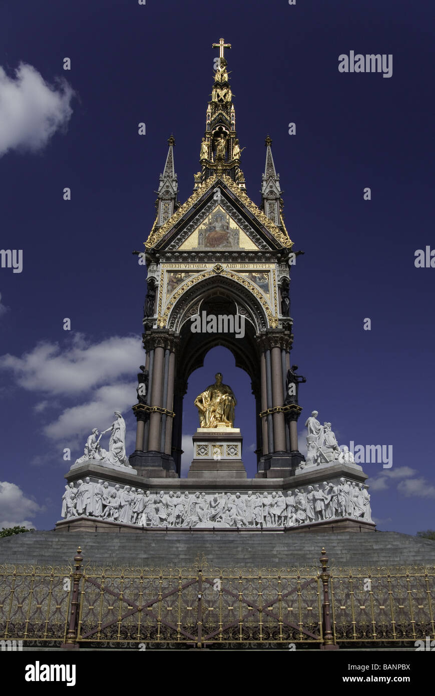 Albert Memorial, London, UK Stockfoto