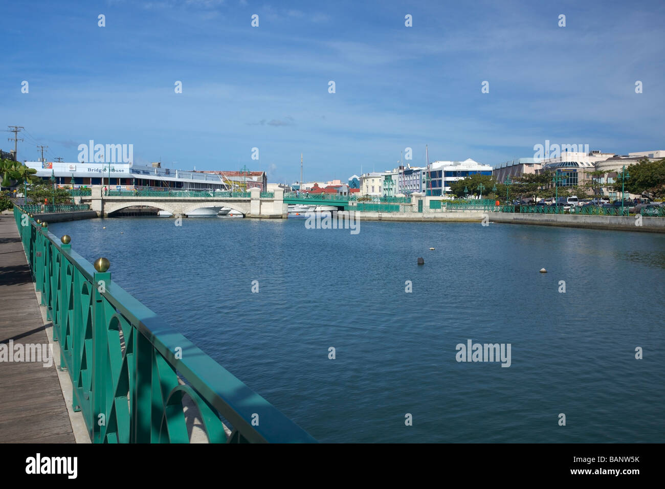 Promenade im Zentrum von Bridgetown, Saint Michael, Barbados, "West Indies" Stockfoto