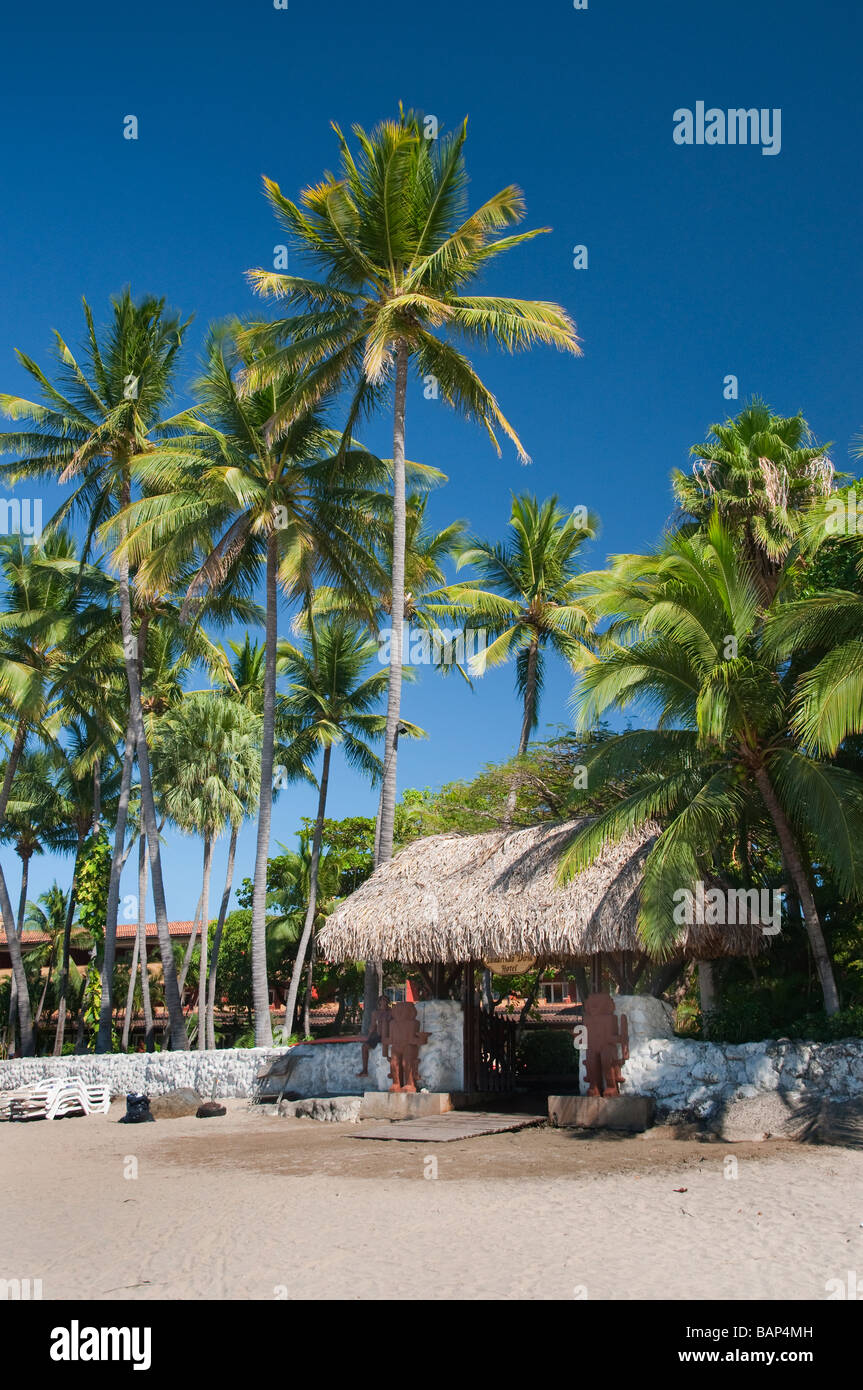 Der Sandstrand im Tamarindo Diria Hotel and Golf Resort Guanacaste Costa Rica Mittelamerika Stockfoto