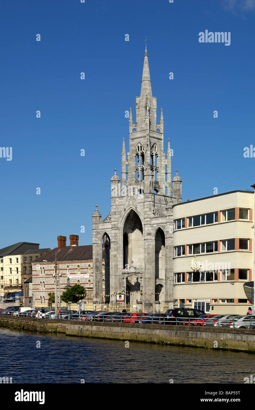 Heilige Dreifaltigkeitskirche Lee Fluss Cork city Stockfoto