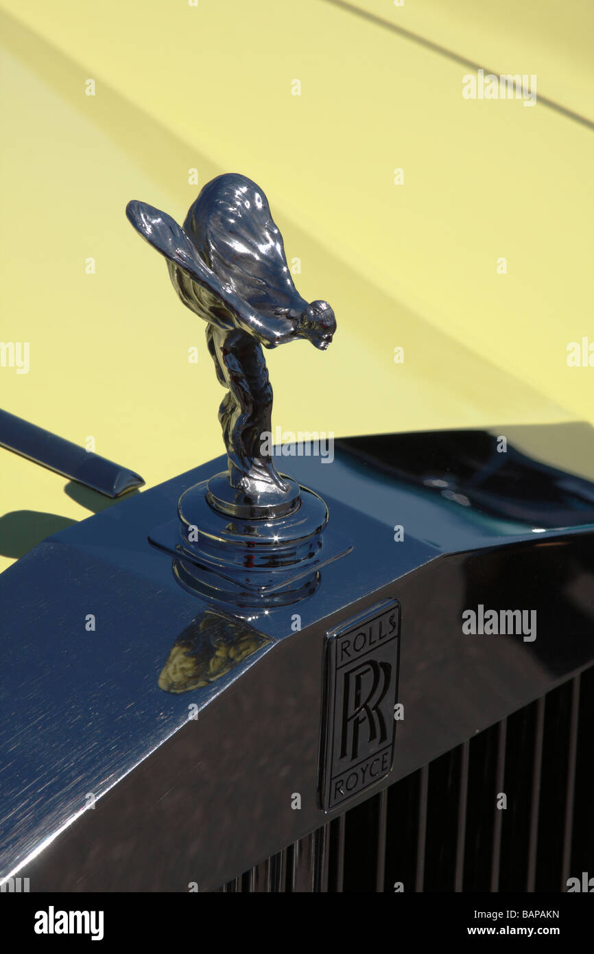 1978-Rolls-Royce Silver Shadow-Kühlerfigur Stockfoto