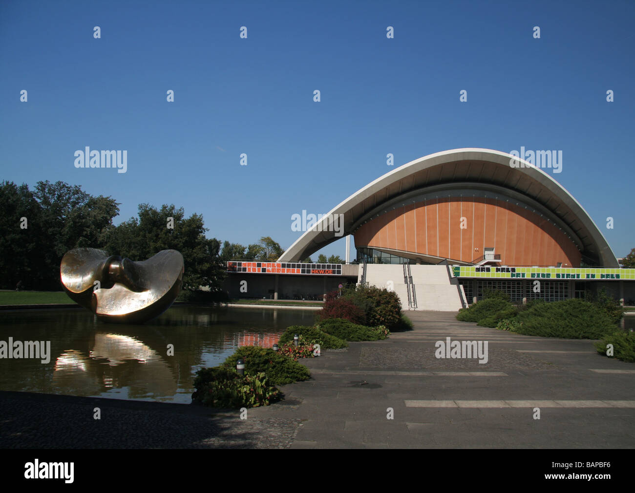 Haus der Kulturen der Welt Berlin Stockfoto