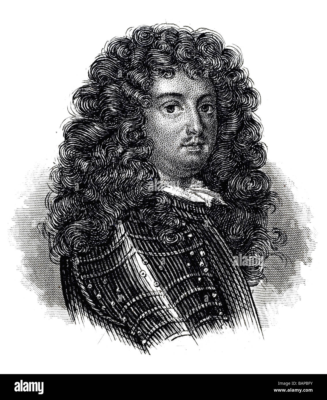Louis XIV, der Sonnenkönig, le Roi Soleil Stockfoto