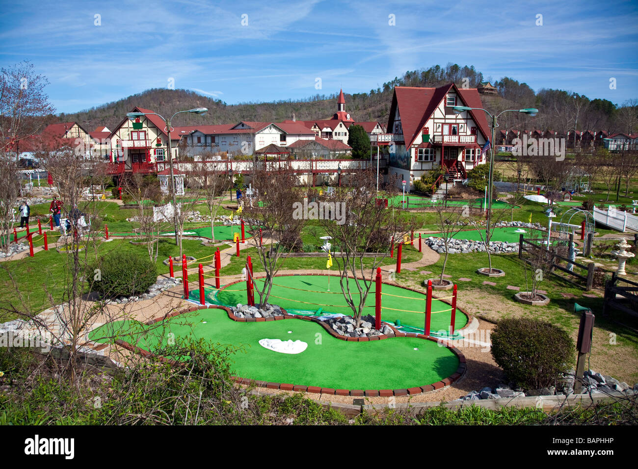 Georgia Helen German Alpine Village Stockfotos Und Bilder Kaufen Alamy