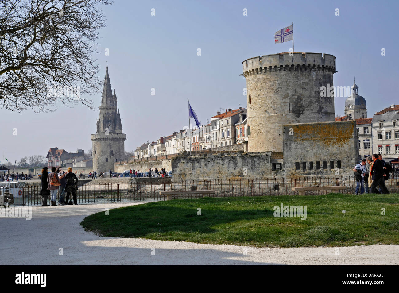 Alten Hafen von La Rochelle, Frankreich Stockfoto