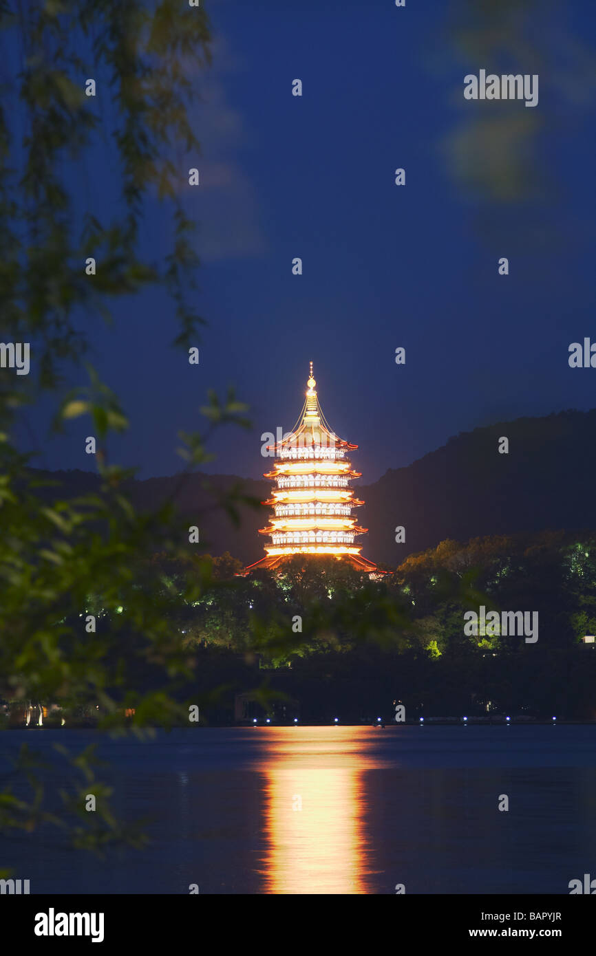 JINSI Si auf Xi Hu Westsee, Hangzhou, China Stockfoto