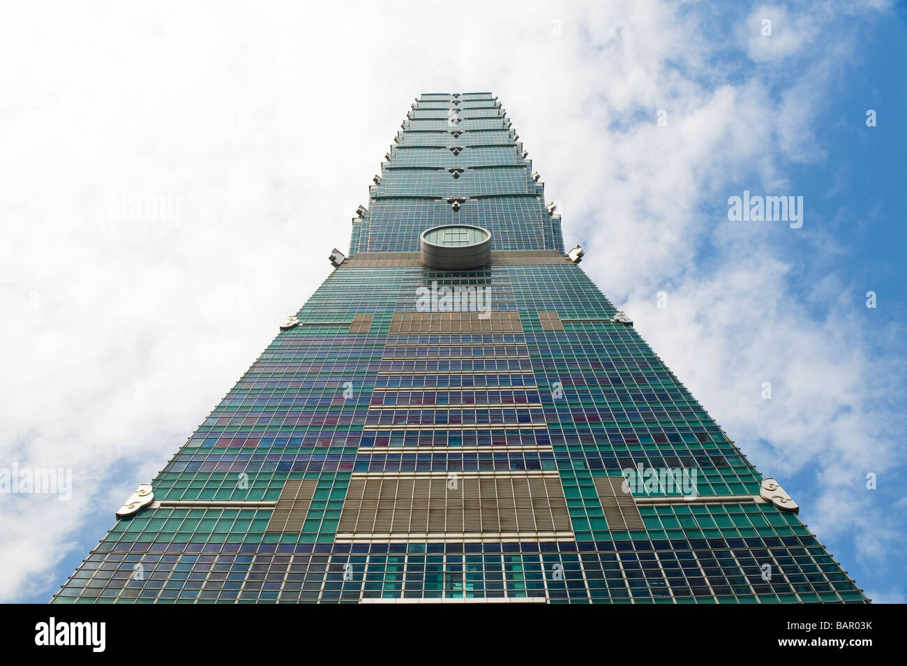 Das Taipei 101, Taiwan. Stockfoto