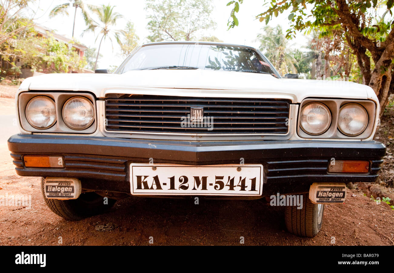Hindustan Contessa Auto Kerala Indien Stockfoto
