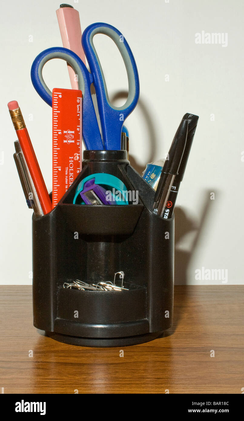Stifthalter Stockfoto