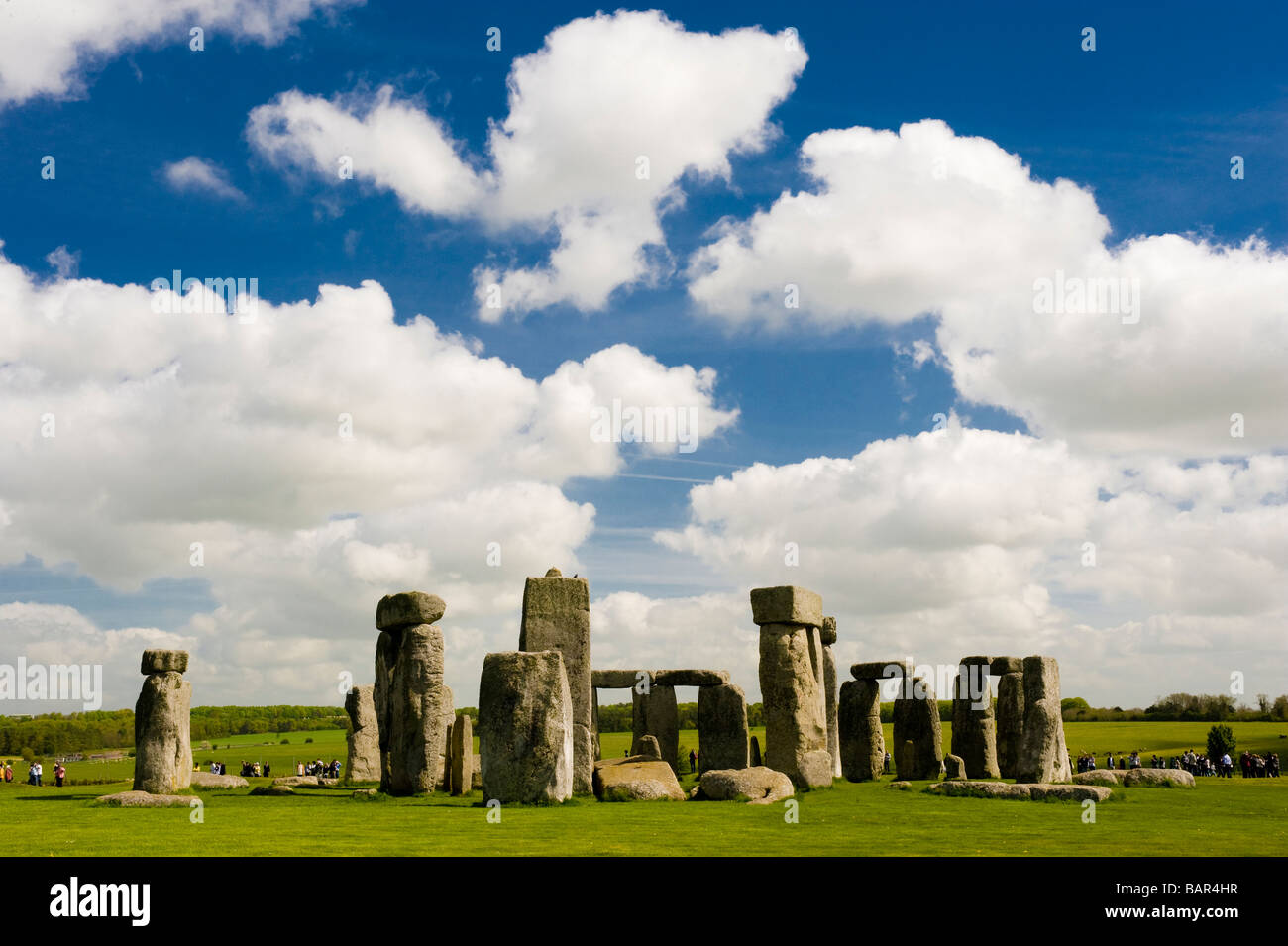 Stonehenge-Salisbury Wiltshire Stockfoto