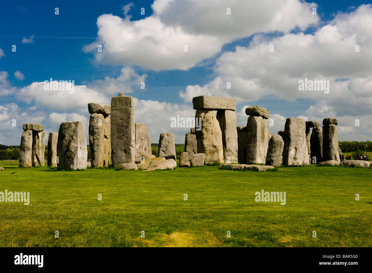 Stonehenge-Salisbury Wiltshire Stockfoto