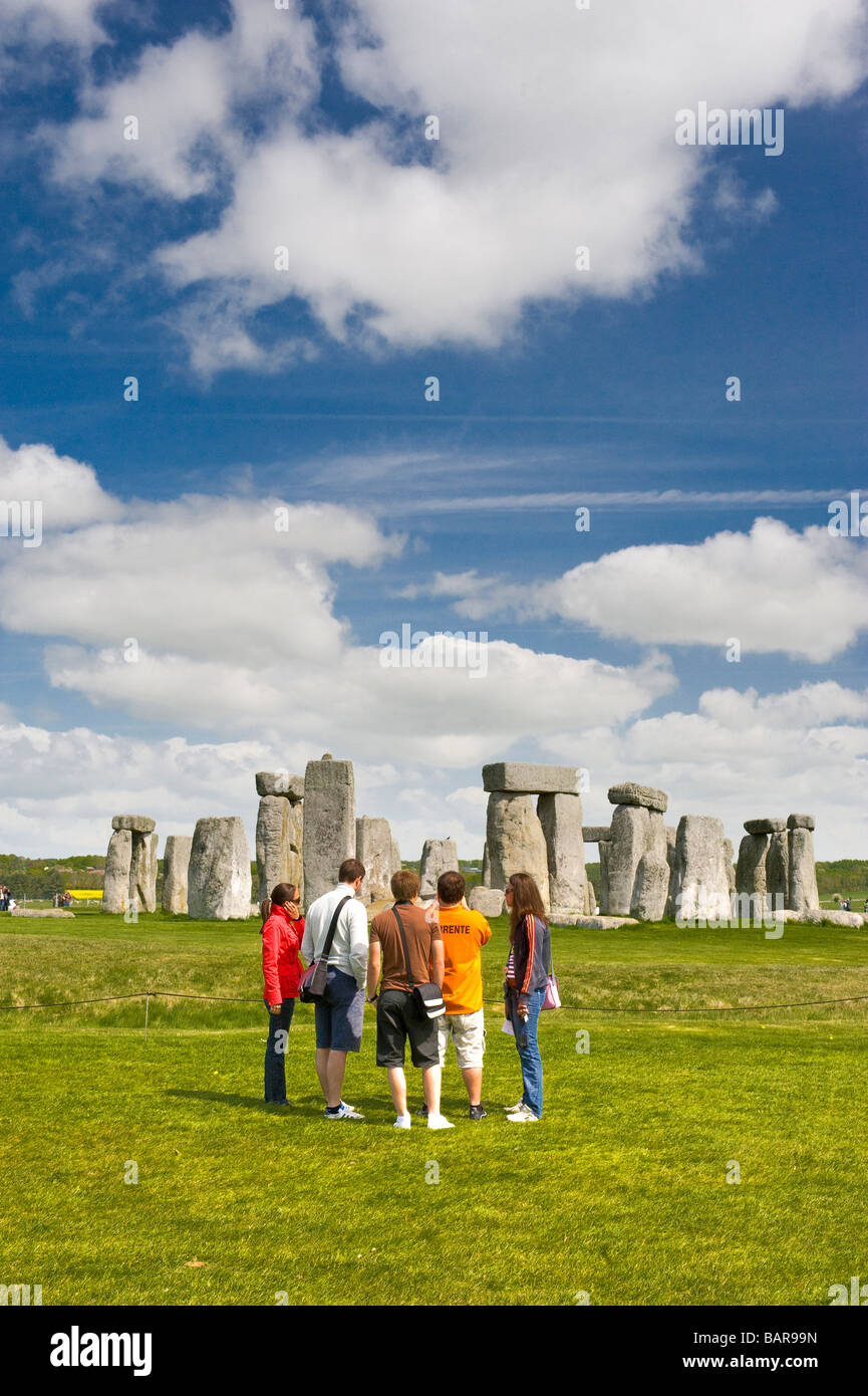 Stonehenge-Salisbury Wiltshire Stockfoto