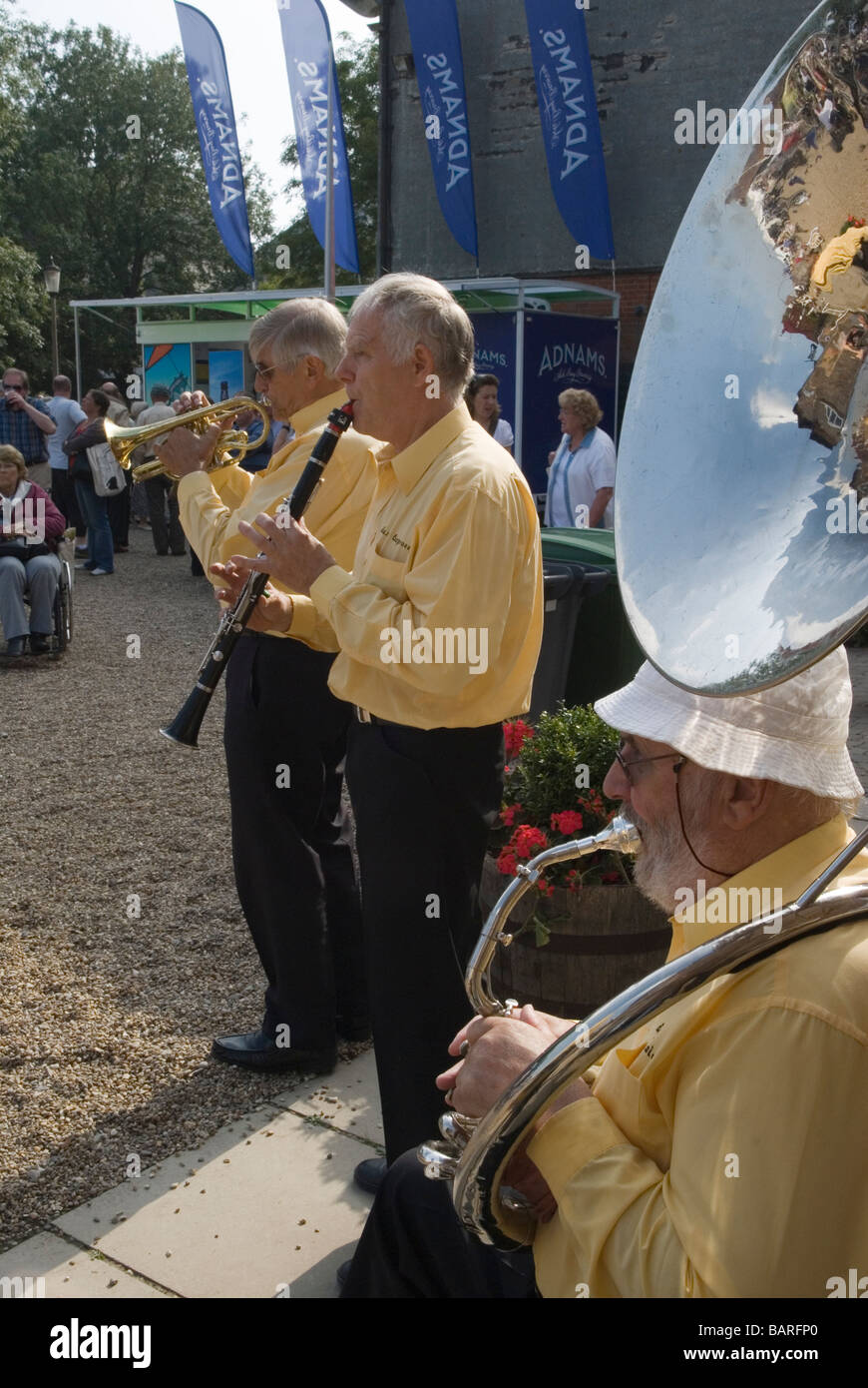 Aldeburgh Food Fair auf Snape Maltings Suffolk UK 2009 2000s England HOMER SYKES Stockfoto