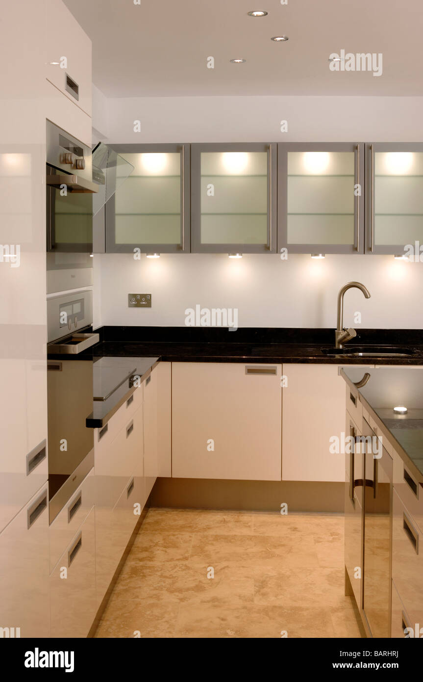 Moderne Küche Interieur Stockfoto