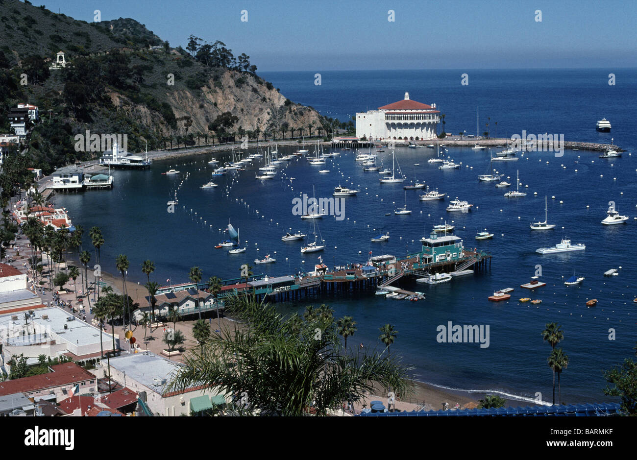 Avalon Bay Catalina Insel Kalifornien USA Stockfoto