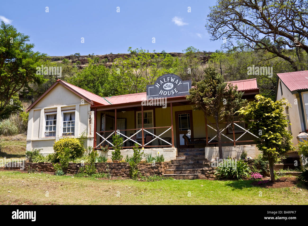 Halfway House, Pilgrim es Rest, Mpumalanga, Südafrika Stockfoto