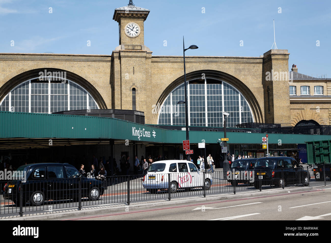 Kings Cross Station London Stockfoto