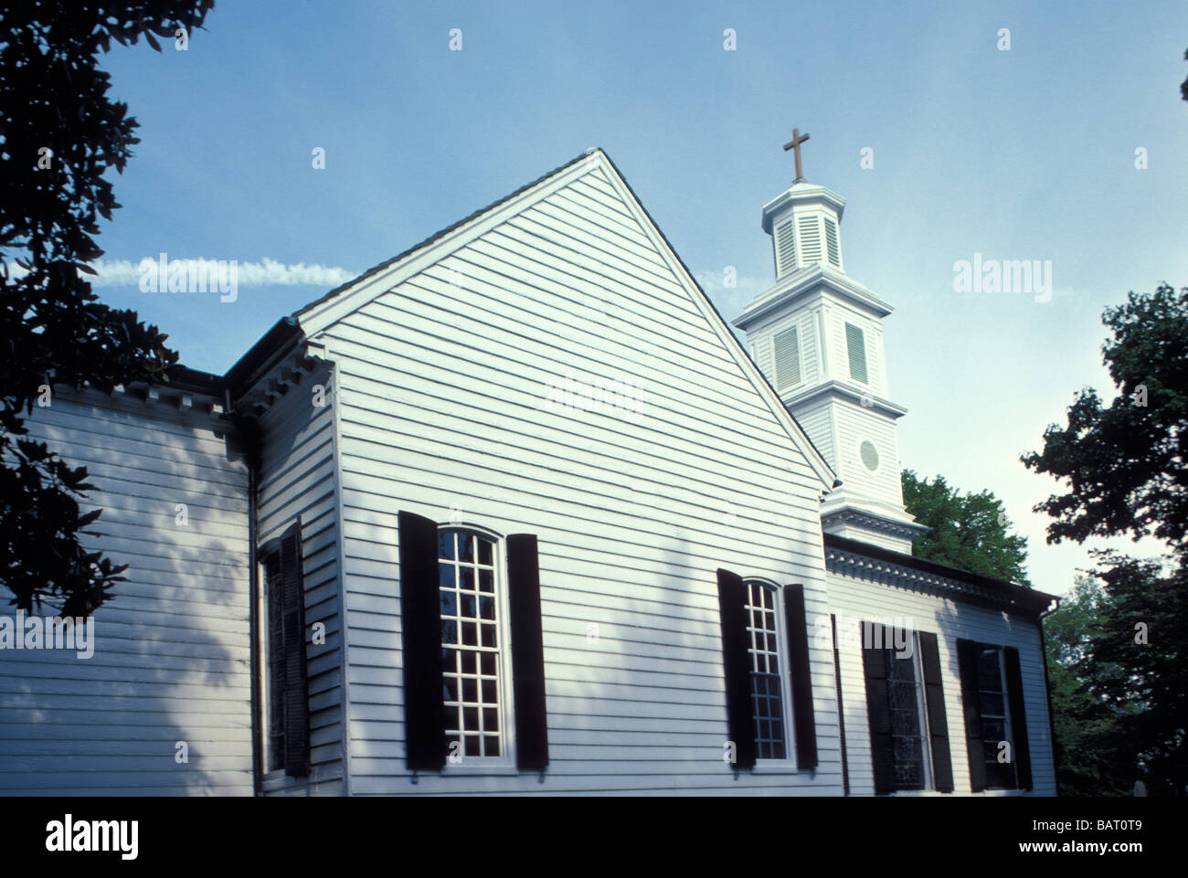 St. John es Episcopal Church, Patrick Henry historische Stätte Stockfoto