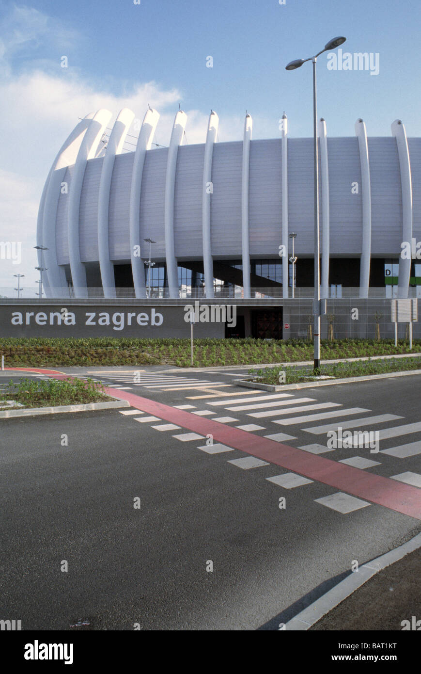 Arena Zagreb Hall, Kroatien Stockfoto