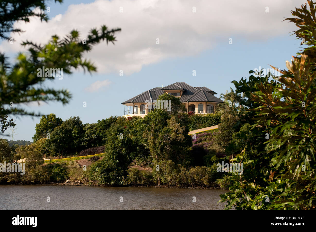 Haus im Tweed Valley NSW Australia Stockfoto