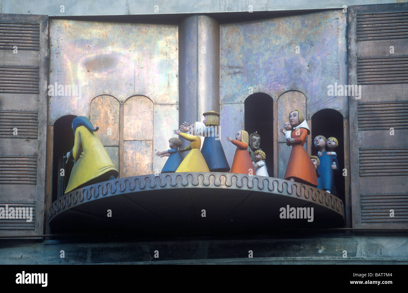 Rattenfänger von Hameln Glockenspiel in Weserbergland in Deutschland