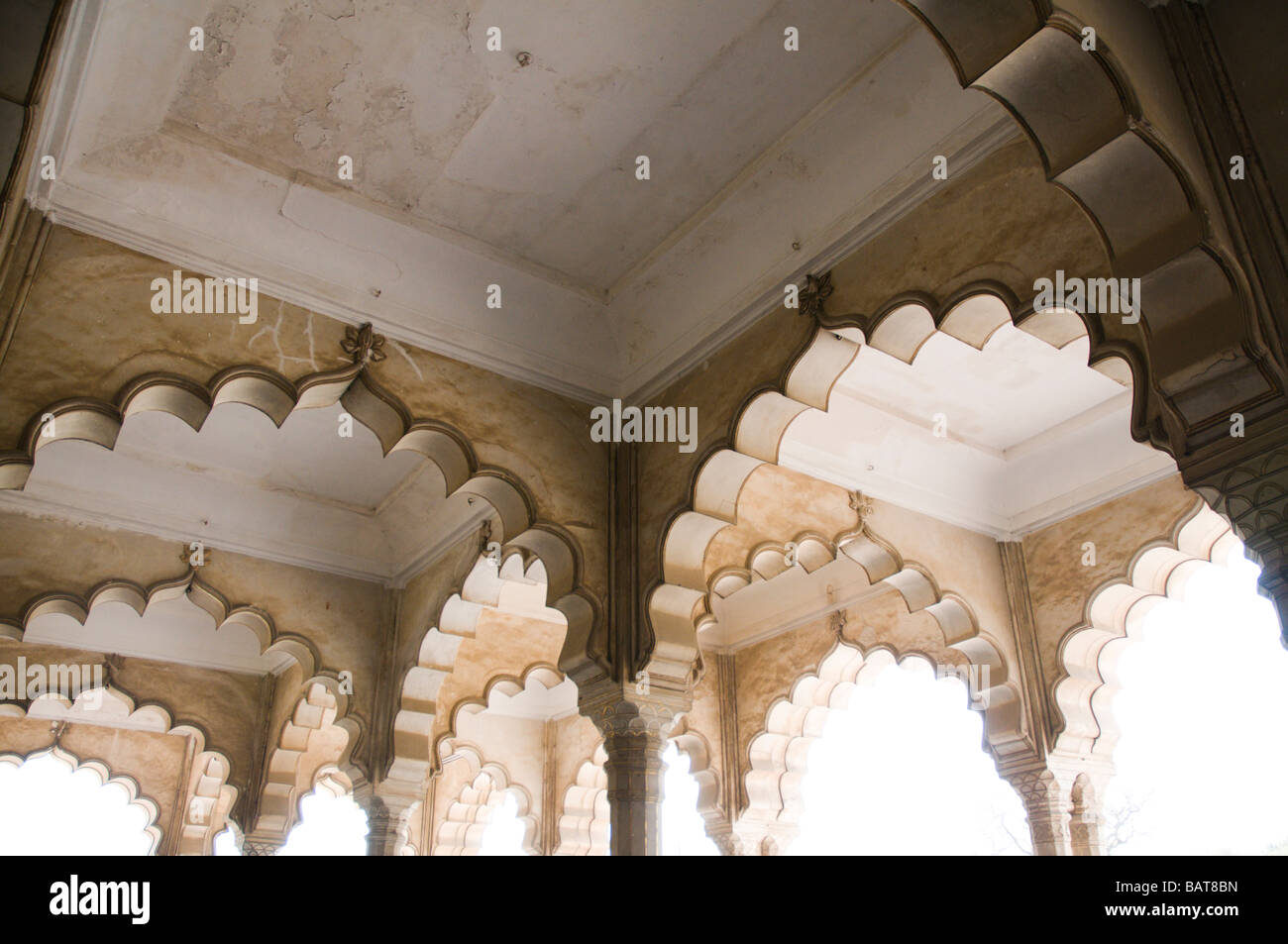 Agra Fort, Indien Stockfoto