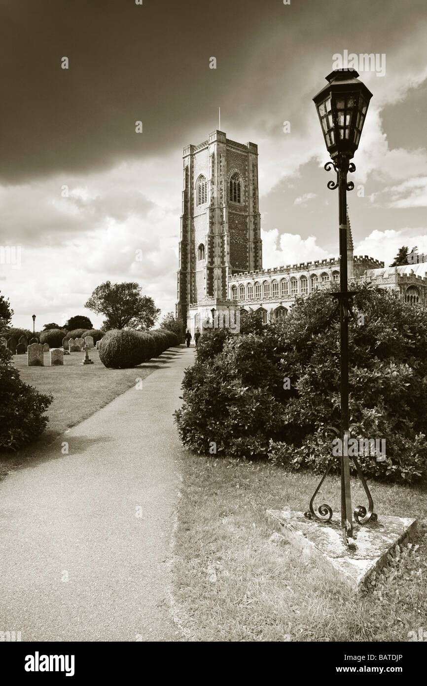 Lavenham Kirche, St. Peter und St. Paul's, Sudbury, Suffolk, UK Stockfoto
