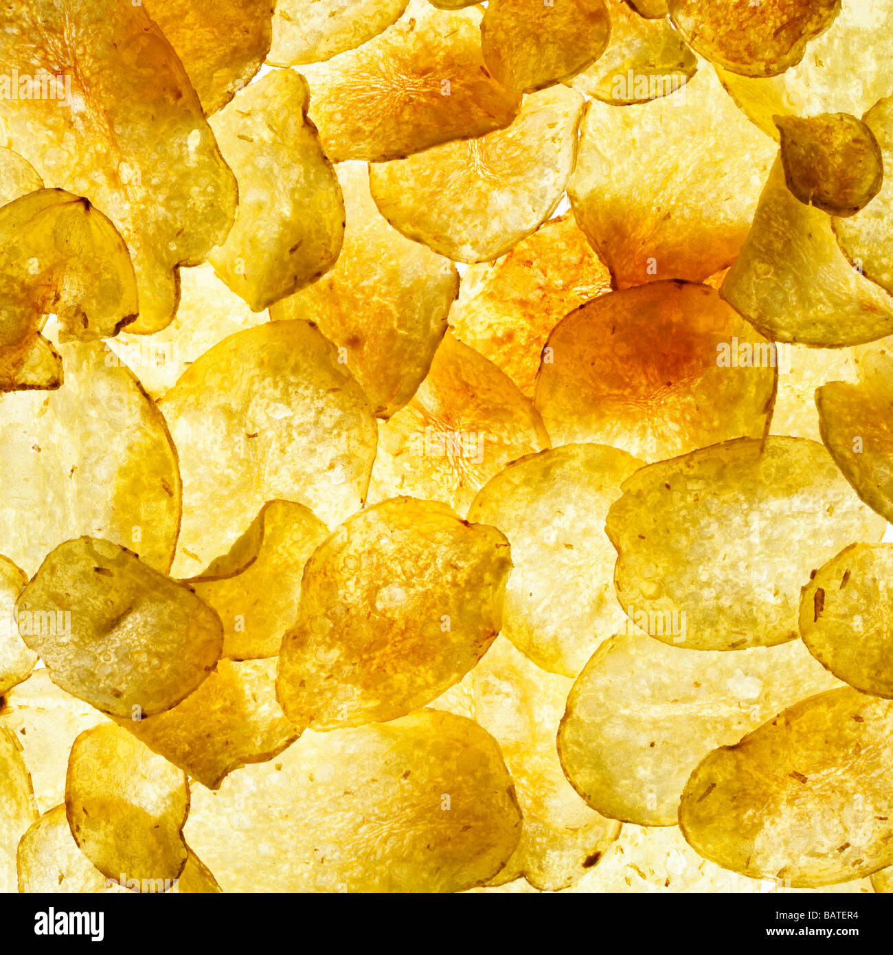 Chips. Stockfoto