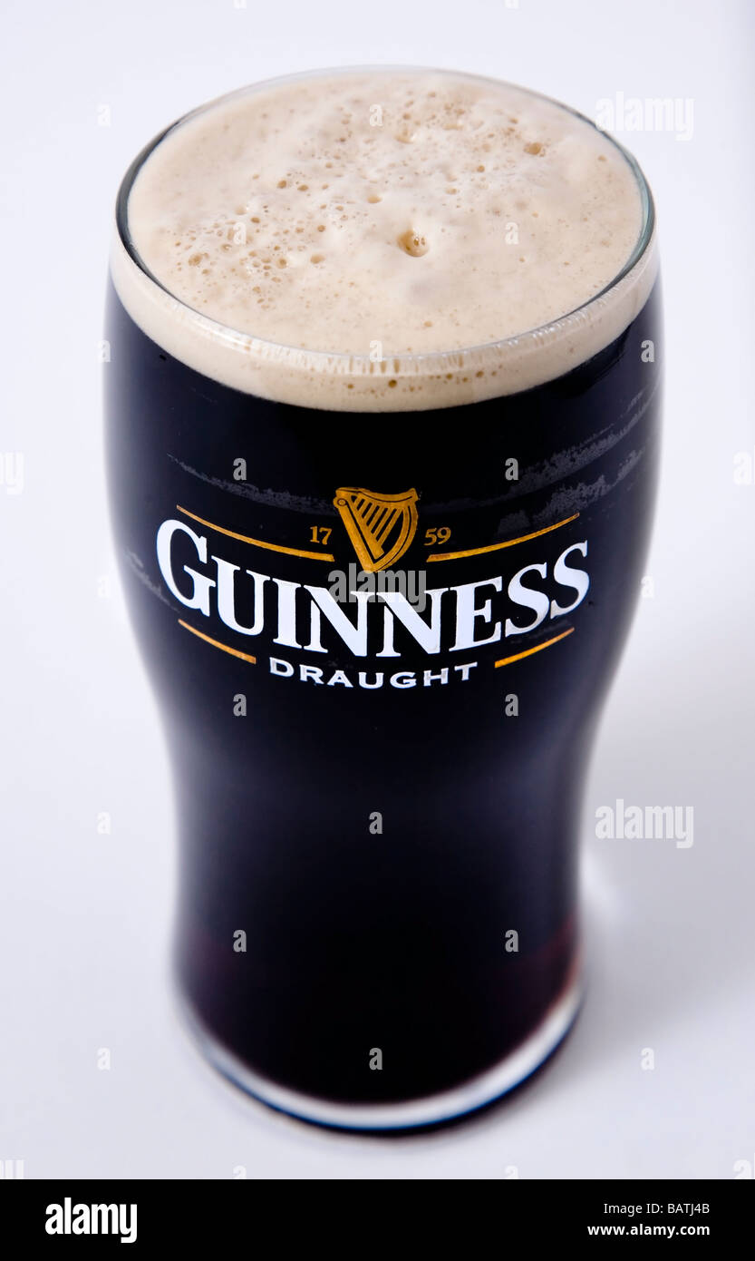 Pint Guinness Irland Stockfoto