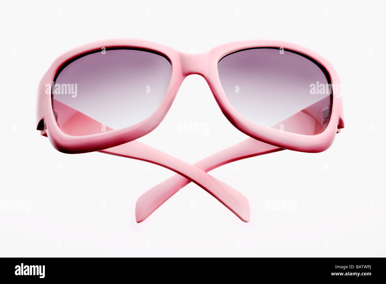 Rosa Sonnenbrille Stockfoto
